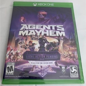 Agents of Mayhem Day 1‎ Edition for Microsoft Xbox One New Sealed